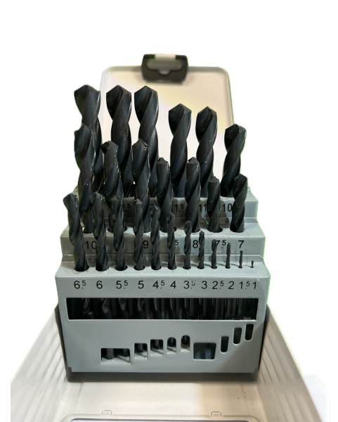 КОМПЛЕКТ СВРЕДЛА HSS-G - ЧЕРНИ 1-13/0,5 25части