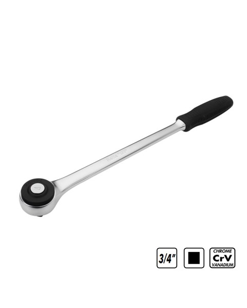 ТРЕСЧОТКА 3/4" L500, 24 зъба ГУМИРАНА РЪКОХВАТКА