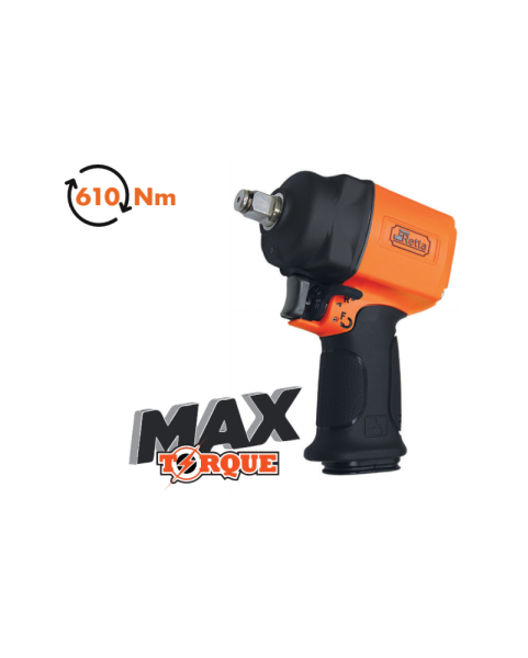 ПНЕВМАТИЧЕН ГАЙКОВЕРТ MINI 1/2" 610Nm 1,60 кг