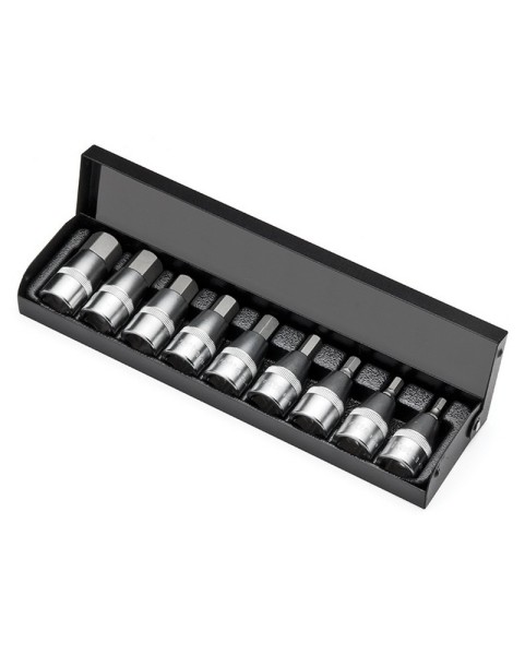 КОМПЛЕКТ  ВЛОЖКИ 1/2" ИНБУС  9части SW5 - SW19