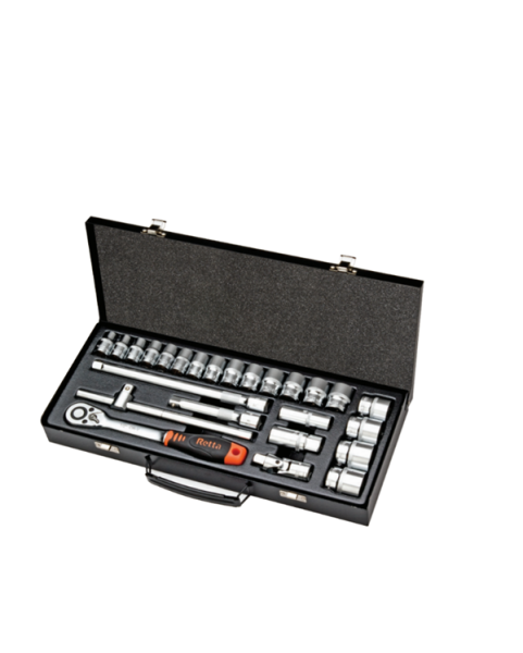 КОМПЛЕКТ ВЛОЖКИ 1/2" ШЕСТОСТЕН 10-32, 25части