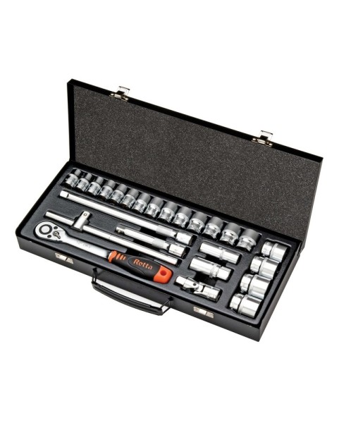 КОМПЛЕКТ ВЛОЖКИ 1/2" ИНЧ 3/8" - 1 1/4" ДВАНАДЕСЕТОСТЕН, 24 части