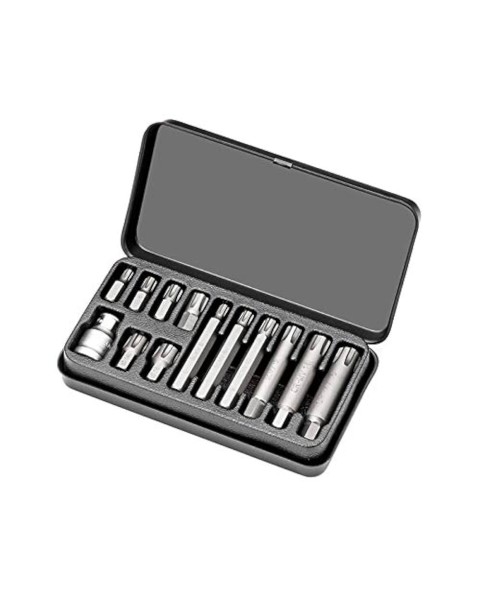 КОМПЛЕКТ НАКРАЙНИЦИ 1/2" - RIBE, КЪСИ И ДЪЛГИ - 13 части M6 -M16