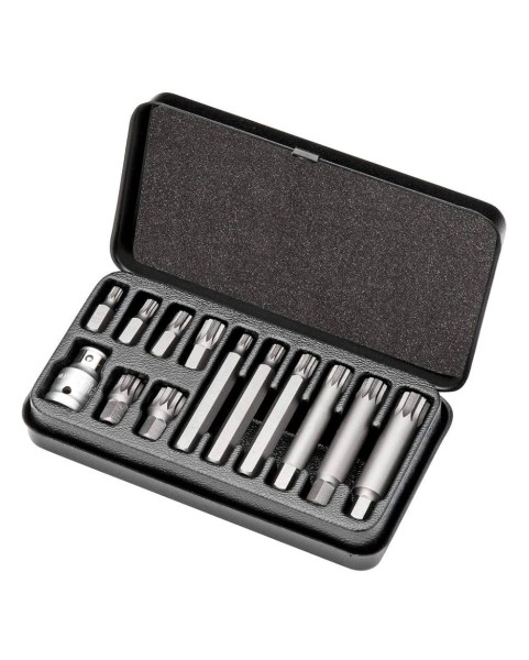 КОМПЛЕКТ НАКРАЙНИЦИ 1/2" - XZN, КЪСИ И ДЪЛГИ - 13 части