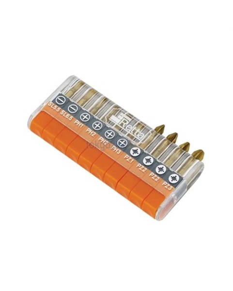КОМПЛЕКТ НАКРАЙНИЦИ 1/4" 10части ТИТАН - НИТРИДНО ПОКРИТИЕ