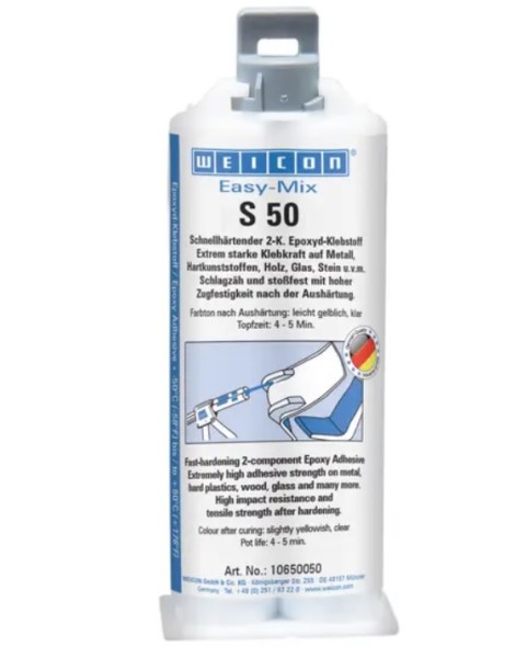 ЛЕПИЛО ДВУКОМПОНЕНТНО EASY MIX S 50 WEICON