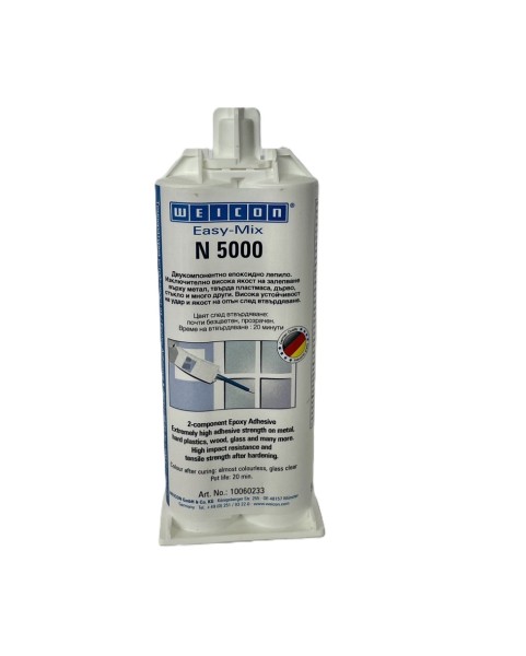 ЛЕПИЛО ДВУКОМПОНЕНТНО EASY MIX N 5000 WEICON